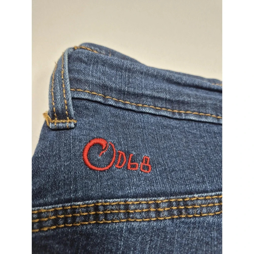 Origin Delta 68 Legit Fit Jeans Mens 40x36 Blue Straight Stretch Denim Made USA